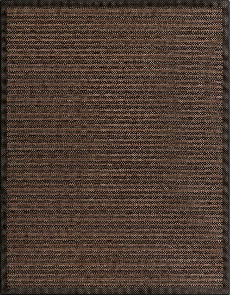 Detail image of 8' x 11' 4 Easy-Clean Border Indoor / Outdoor Rug