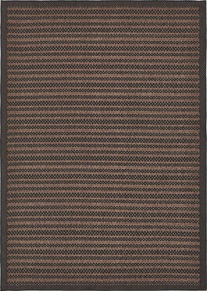 6' x 9' Easy-Clean Border Indoor / Outdoor Rug