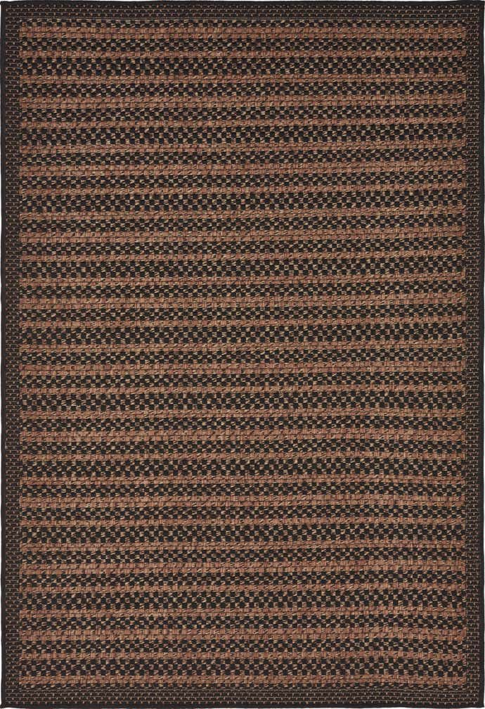 4' x 6' Easy-Clean Border Indoor / Outdoor Rug