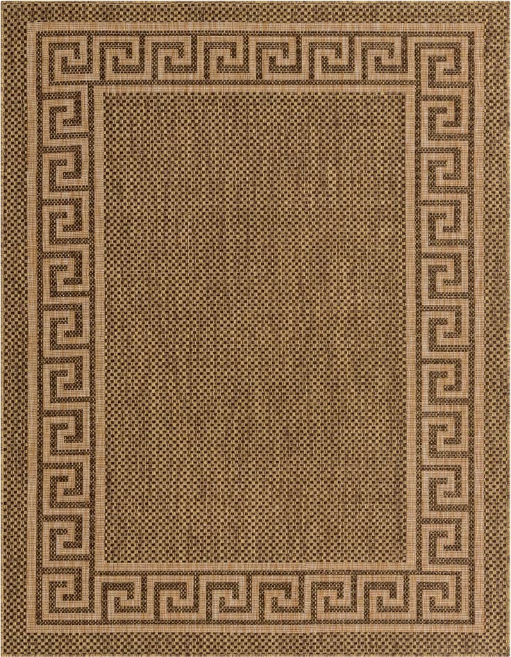 Detail image of 6' x 9' Easy-Clean Border Indoor / Outdoor Rug