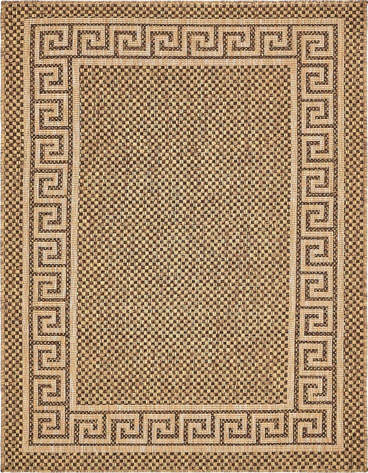 Detail image of 4' x 6' Easy-Clean Border Indoor / Outdoor Rug