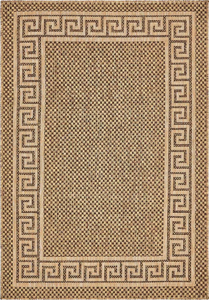 4' x 6' Easy-Clean Border Indoor / Outdoor Rug
