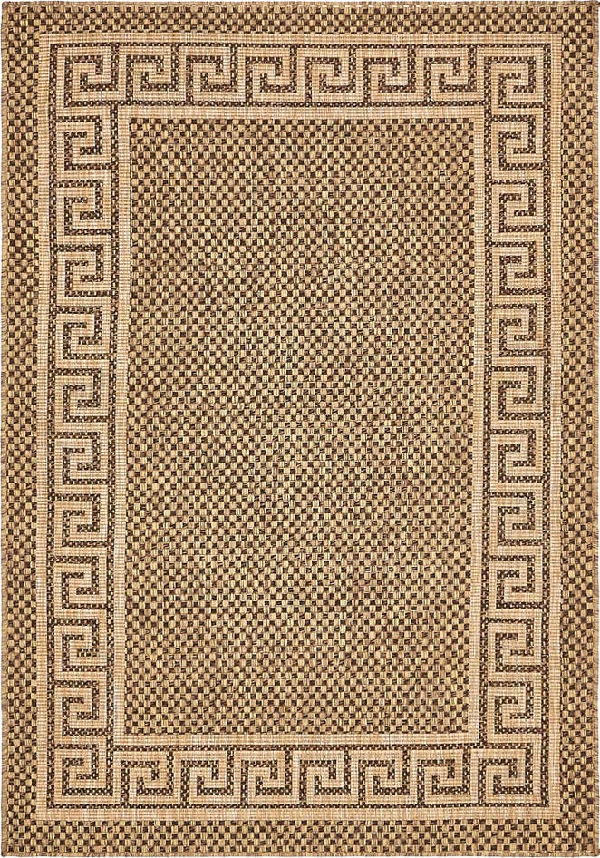Detail image of 4' x 6' Easy-Clean Border Indoor / Outdoor Rug