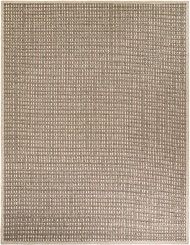 Detail image of 10' x 14' Easy-Clean Border Indoor / Outdoor Rug