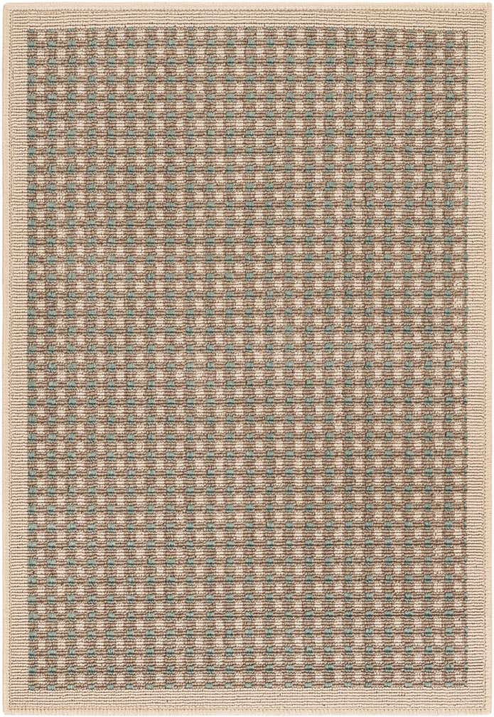 2' x 3' Easy-Clean Border Indoor / Outdoor Rug