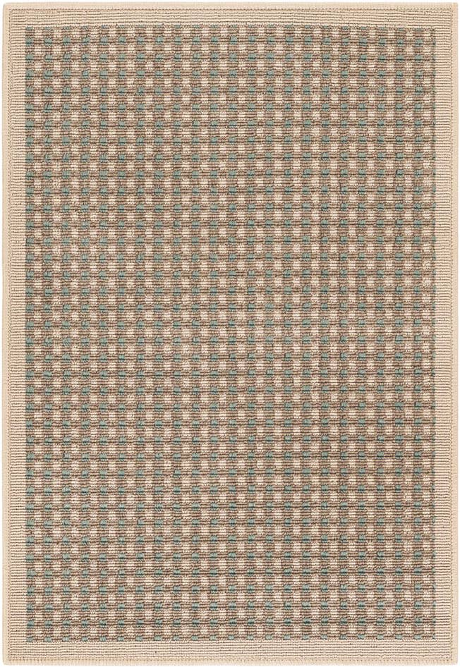 Detail image of 2' x 3' Easy-Clean Border Indoor / Outdoor Rug
