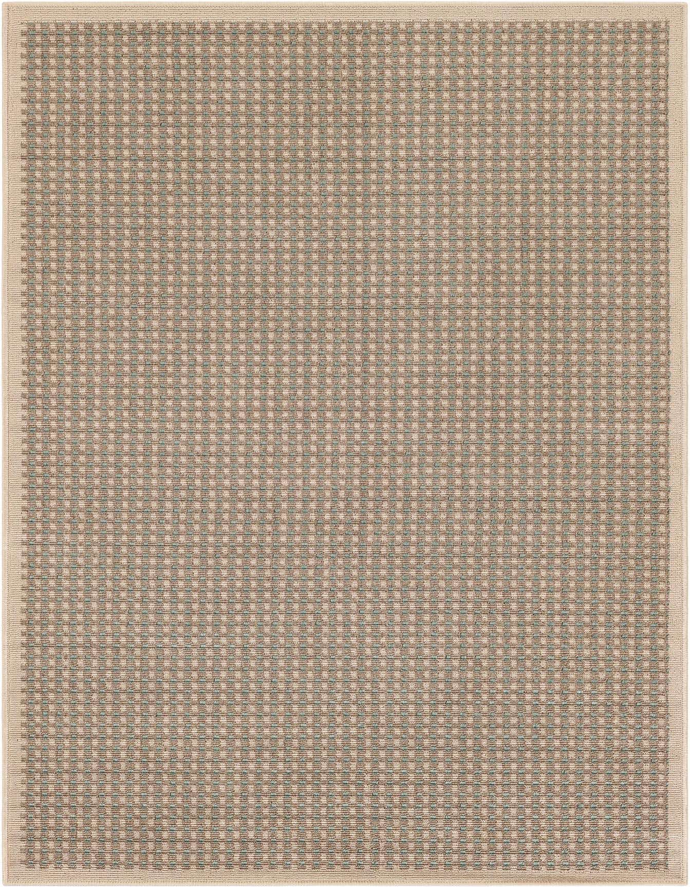 4' x 6' Easy-Clean Border Indoor / Outdoor Rug
