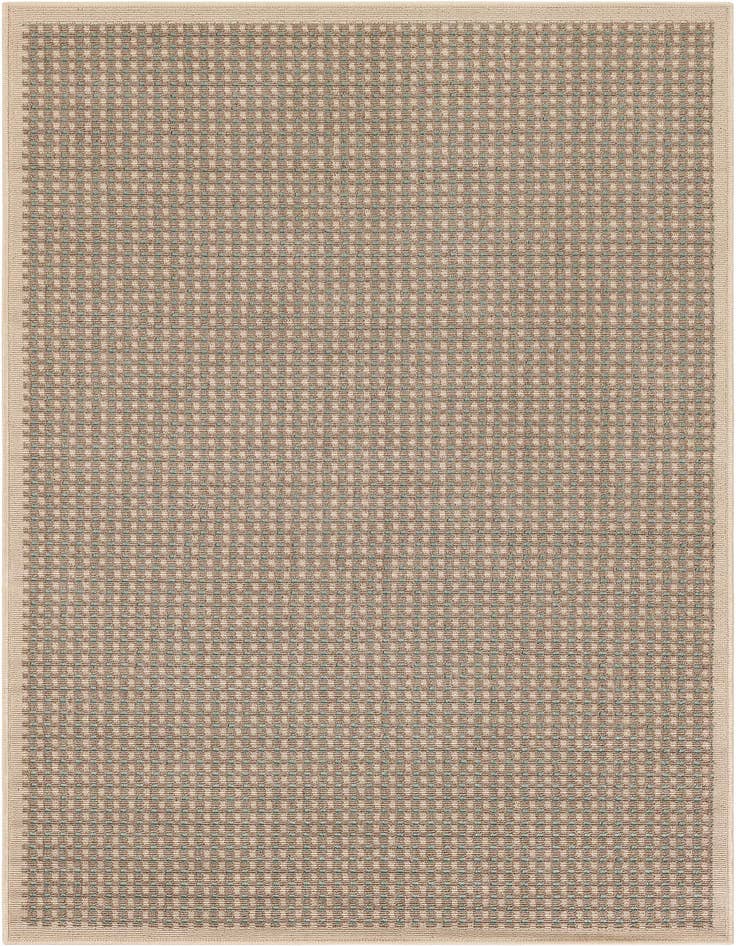 Detail image of 4' x 6' Easy-Clean Border Indoor / Outdoor Rug