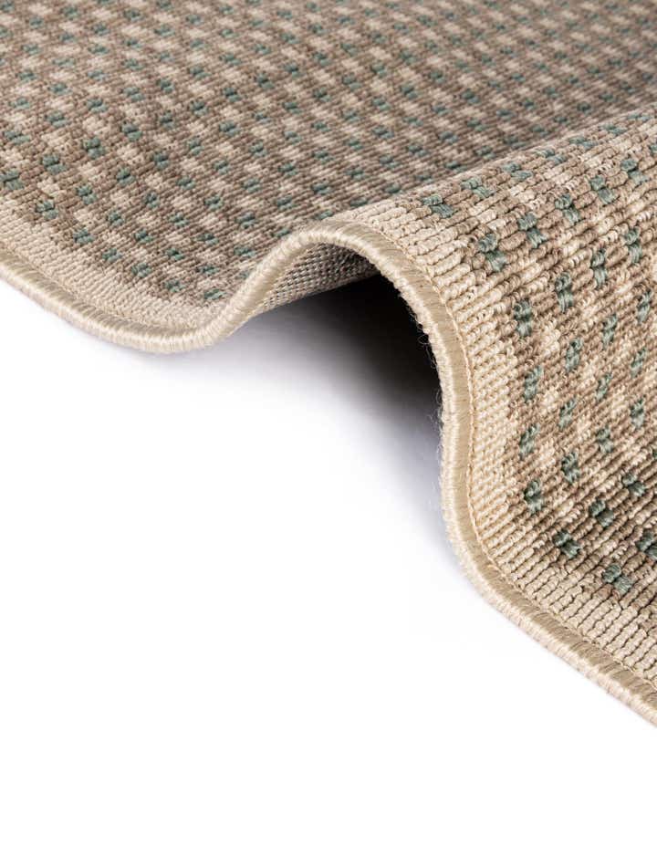 9' x 12' Easy-Clean Border Indoor / Outdoor Rug