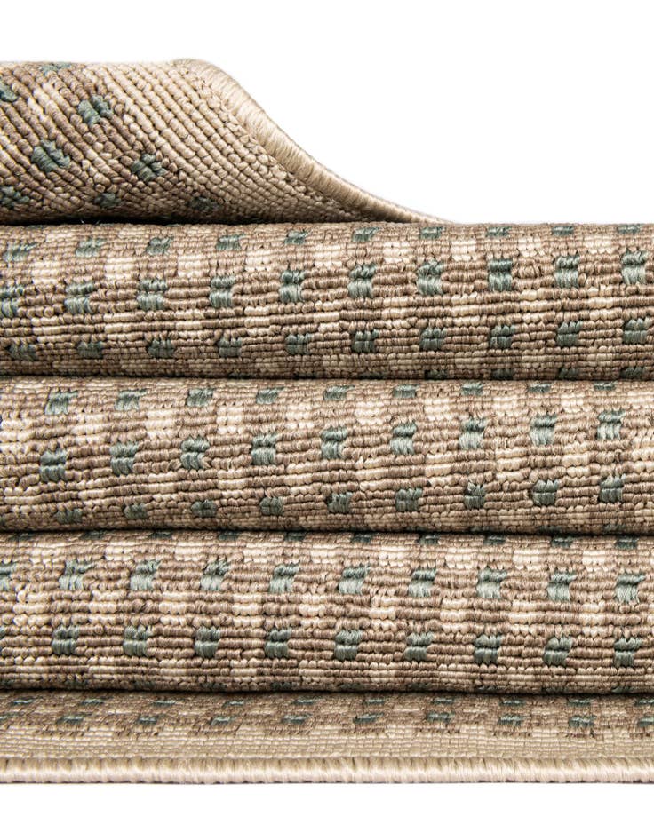 Detail image of 6' x 9'  Washable Border Indoor / Outdoor Rug