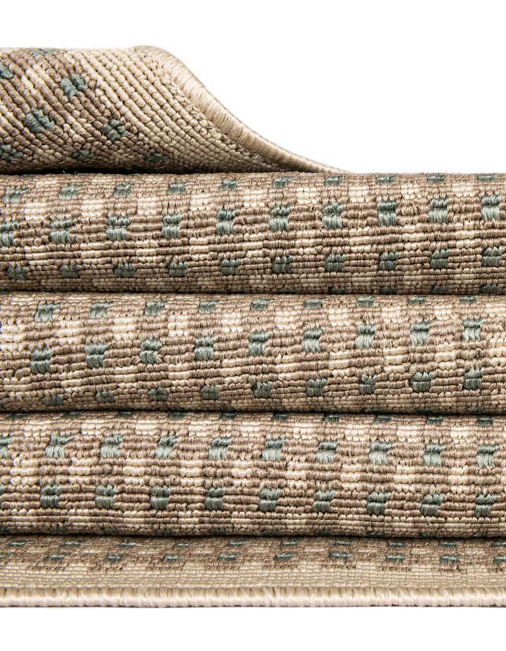 9' x 12' Easy-Clean Border Indoor / Outdoor Rug