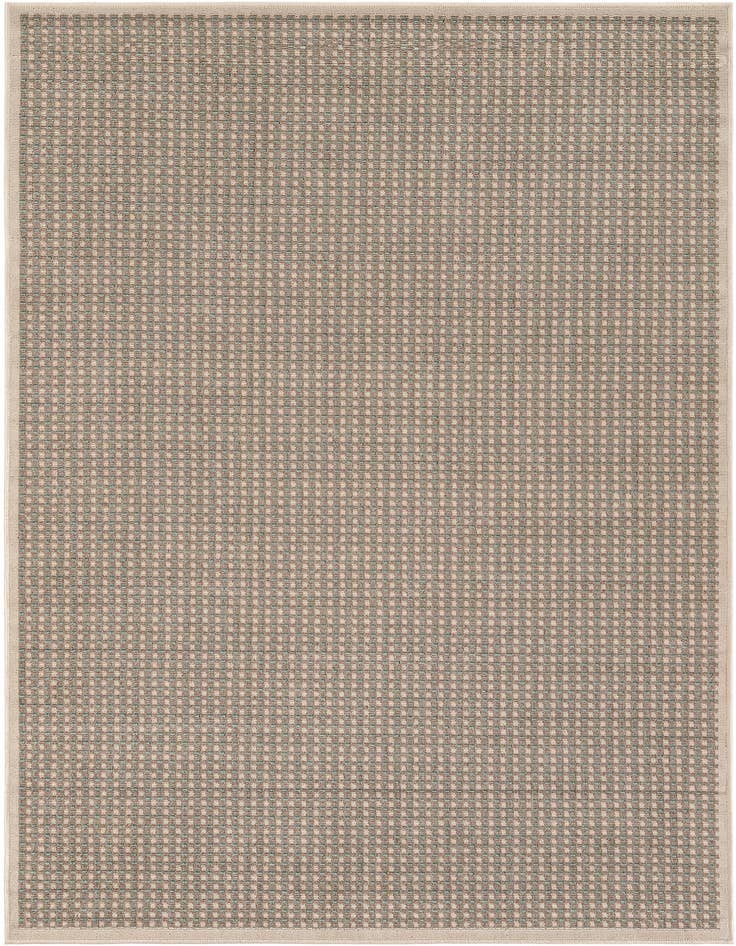 Detail image of 5' x 8' Easy-Clean Border Indoor / Outdoor Rug