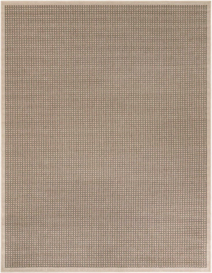 Detail image of 7' 10 x 10' Easy-Clean Border Indoor / Outdoor Rug
