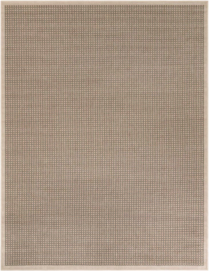 Detail image of 7' 10 x 10' Easy-Clean Border Indoor / Outdoor Rug