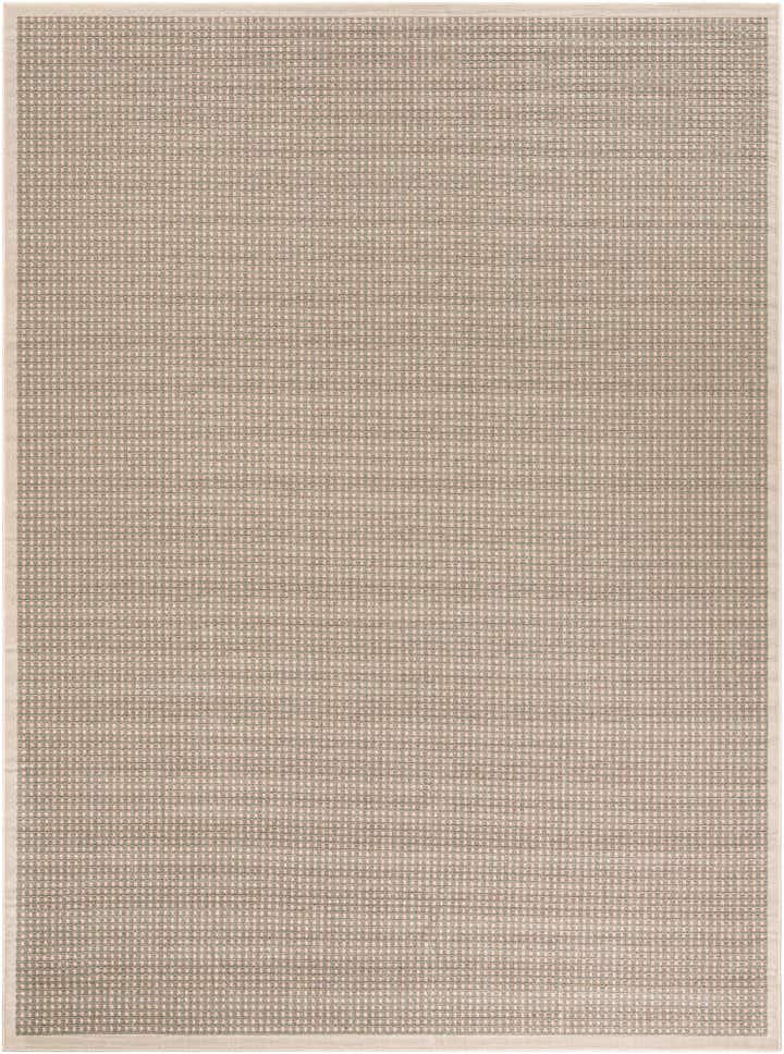 9' x 12' Easy-Clean Border Indoor / Outdoor Rug