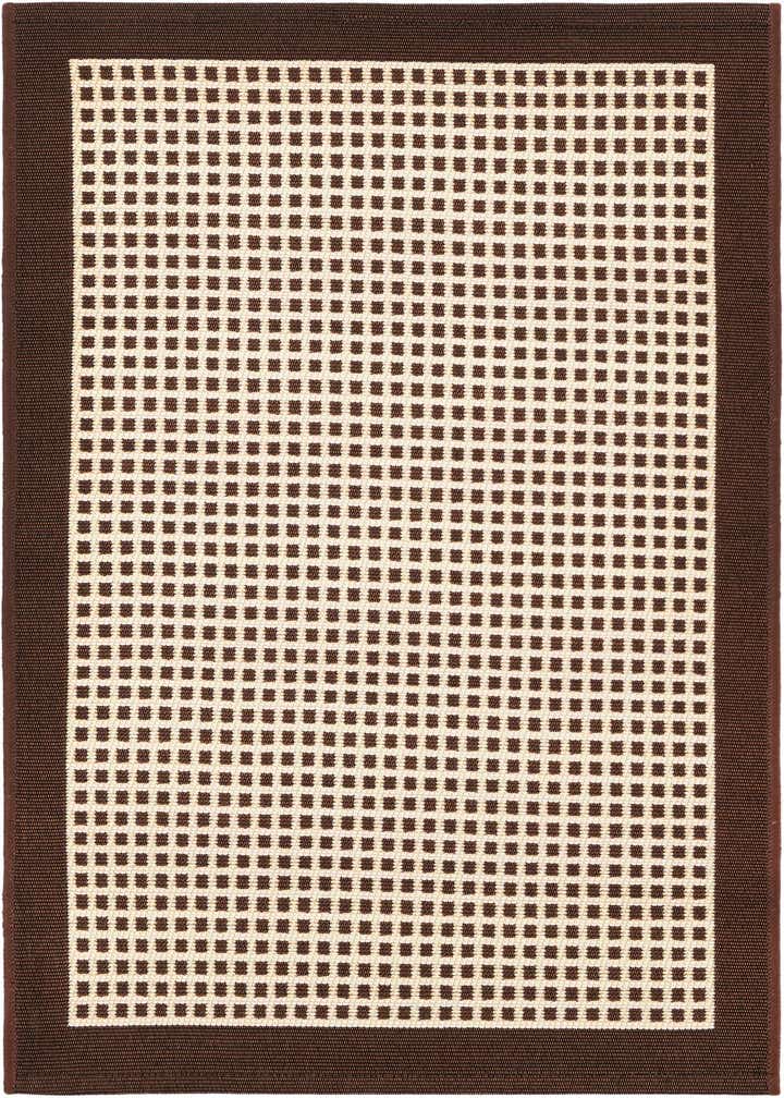 2' x 3' Easy-Clean Border Indoor / Outdoor Rug