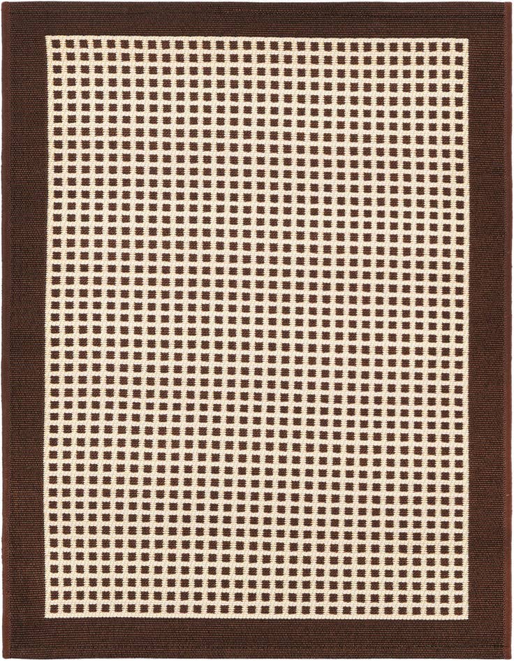 Detail image of 2' x 3' Easy-Clean Border Indoor / Outdoor Rug