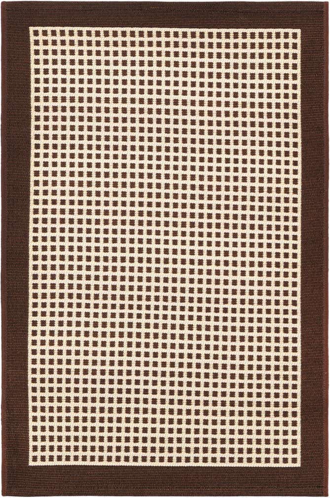2' x 3' Easy-Clean Border Indoor / Outdoor Rug
