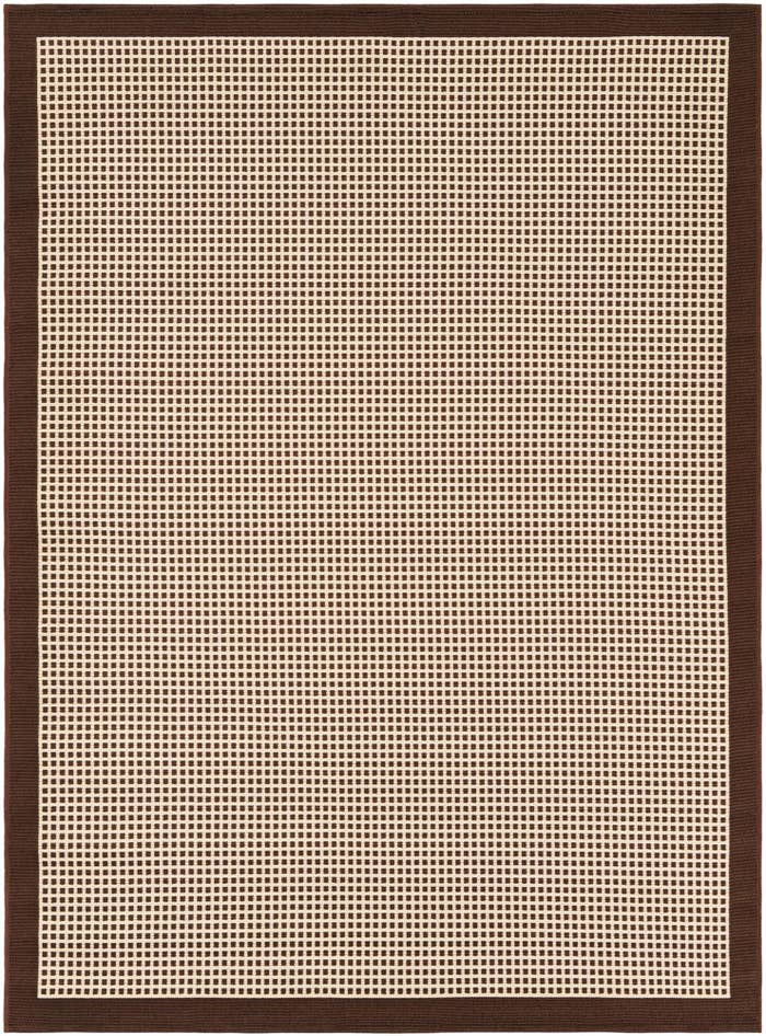 Detail image of 5' x 7' Easy-Clean Border Indoor / Outdoor Rug