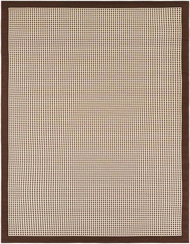Detail image of 5' x 8' Easy-Clean Border Indoor / Outdoor Rug