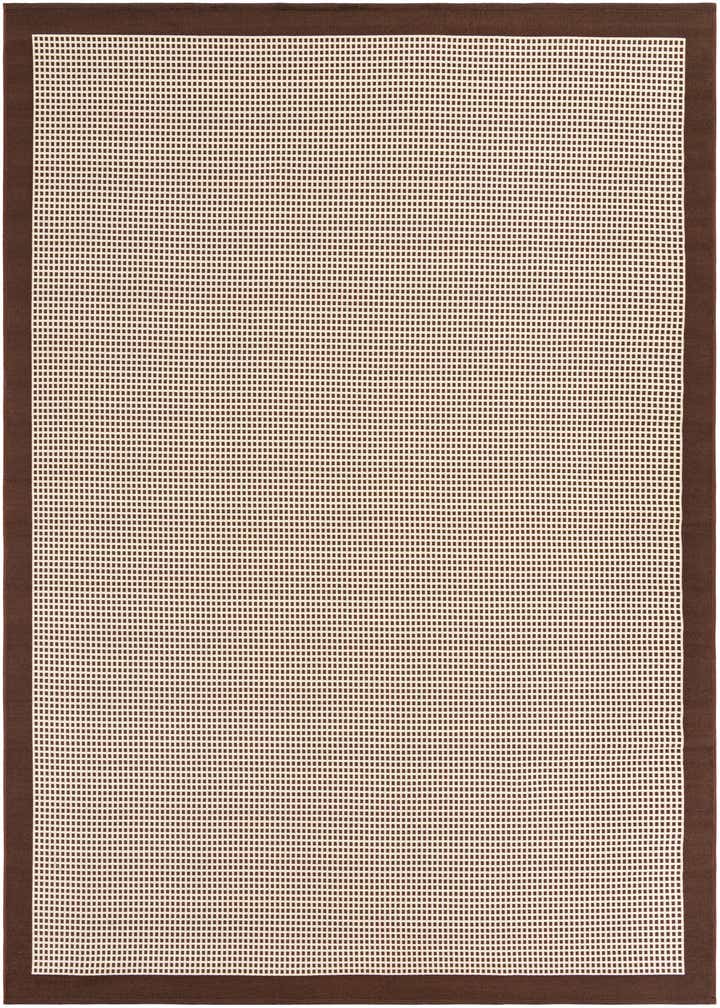 7' 10 x 10' Easy-Clean Border Indoor / Outdoor Rug