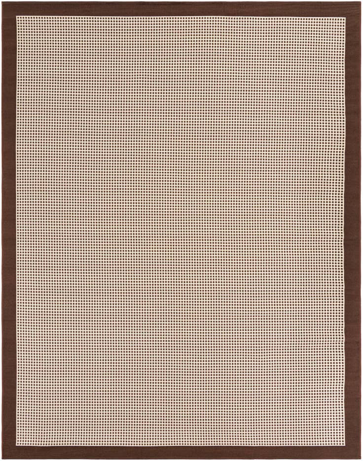 Detail image of 7' 10 x 10' Easy-Clean Border Indoor / Outdoor Rug