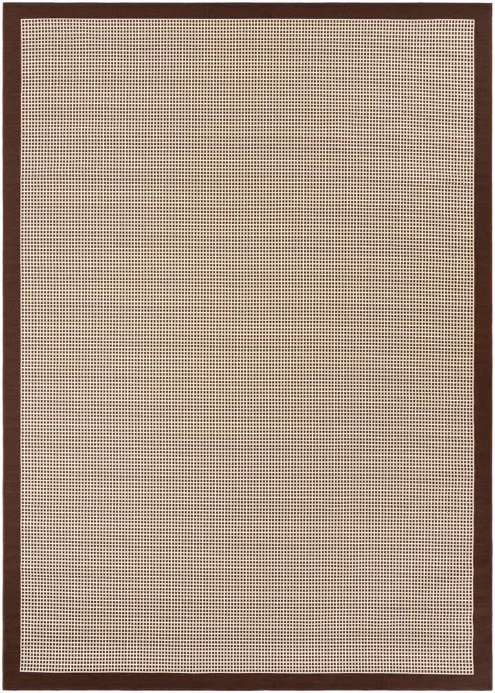 9' x 12' Easy-Clean Border Indoor / Outdoor Rug