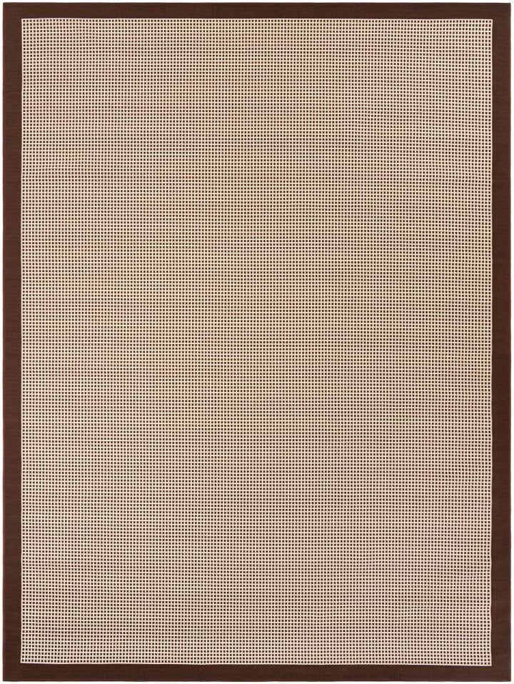 9' x 12' Easy-Clean Border Indoor / Outdoor Rug