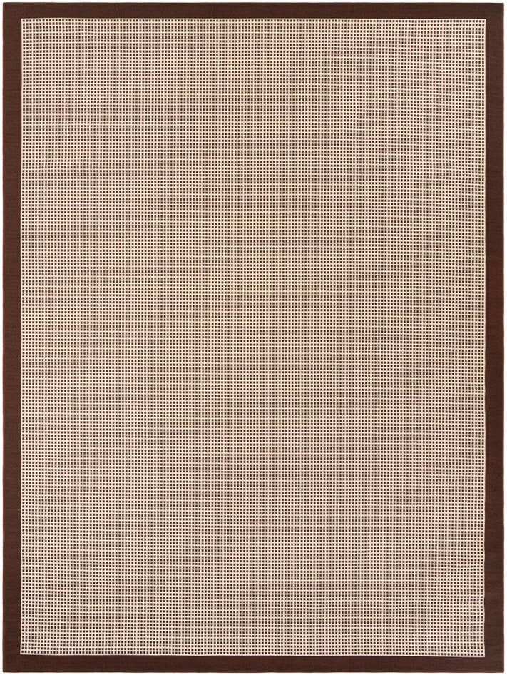 Detail image of 9' x 12' Easy-Clean Border Indoor / Outdoor Rug
