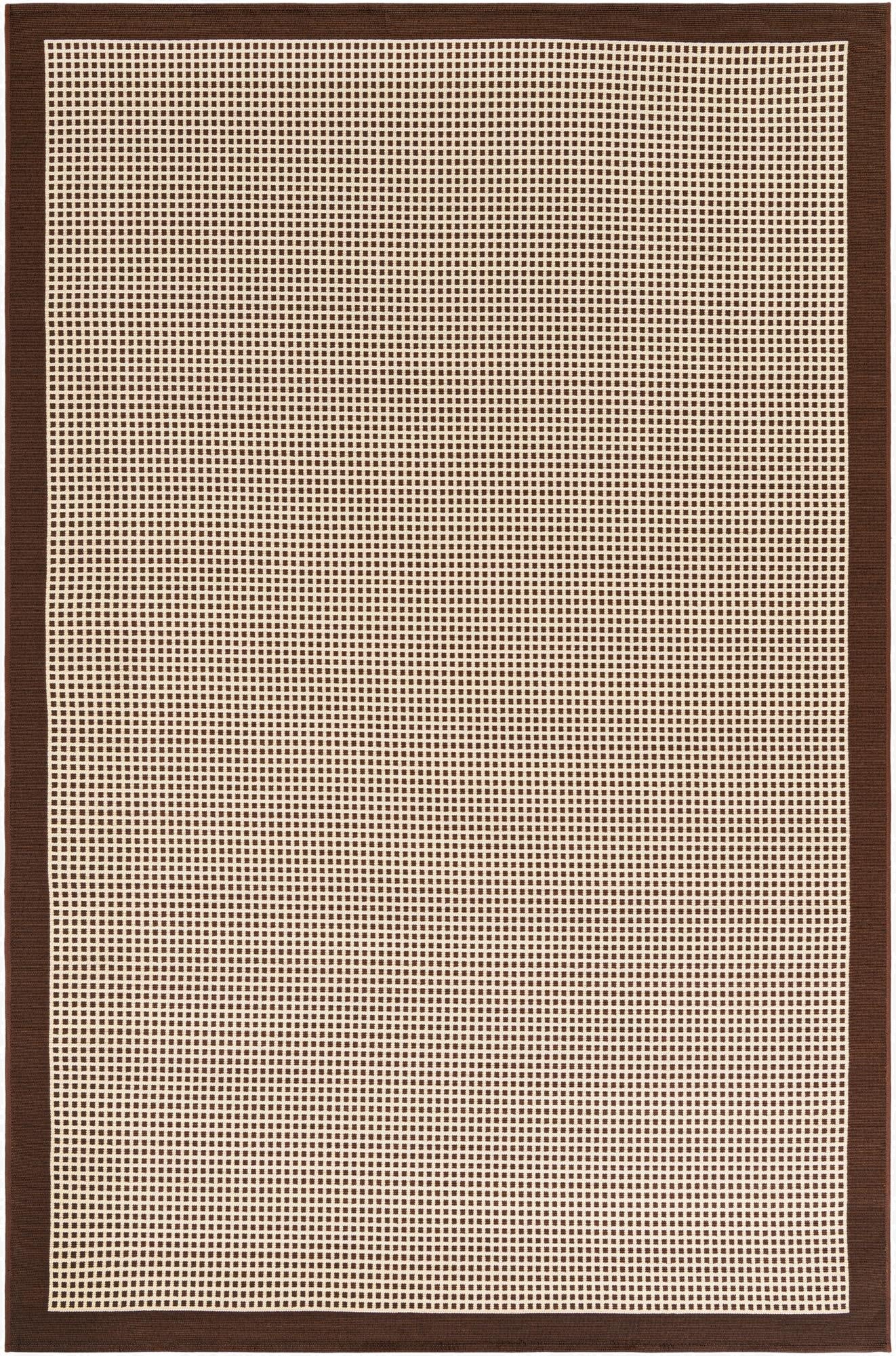 Primary image 6' x 9'  Washable Border Indoor / Outdoor Rug