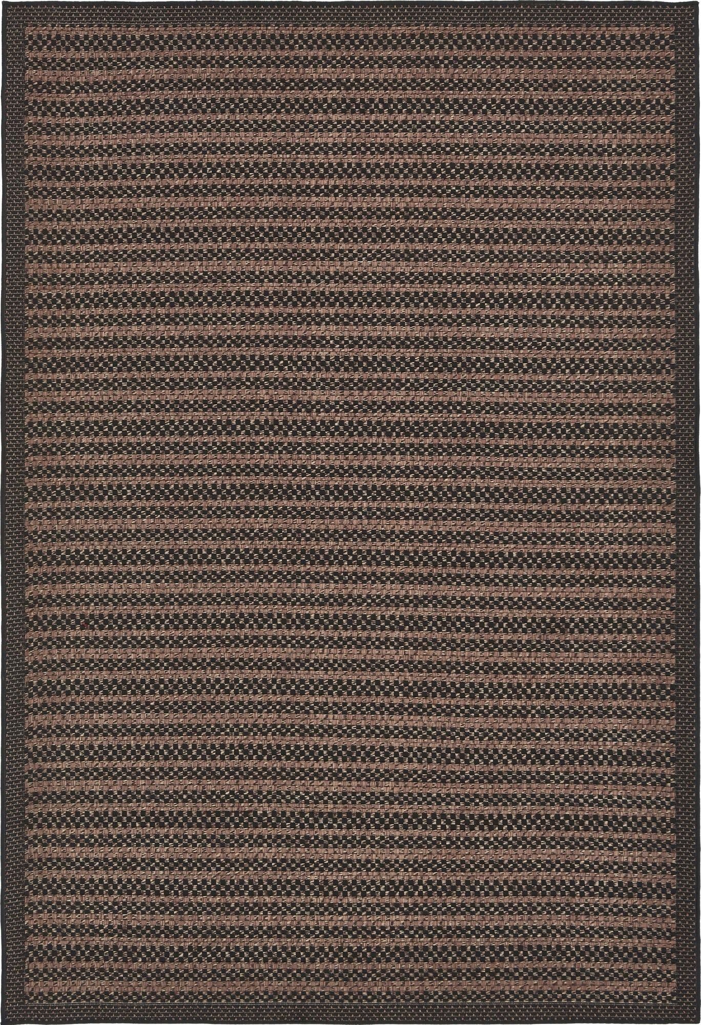 Primary image 6' x 9'  Washable Border Indoor / Outdoor Rug