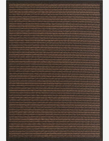 8' x 11' 4 Easy-Clean Border Indoor / Outdoor Rug