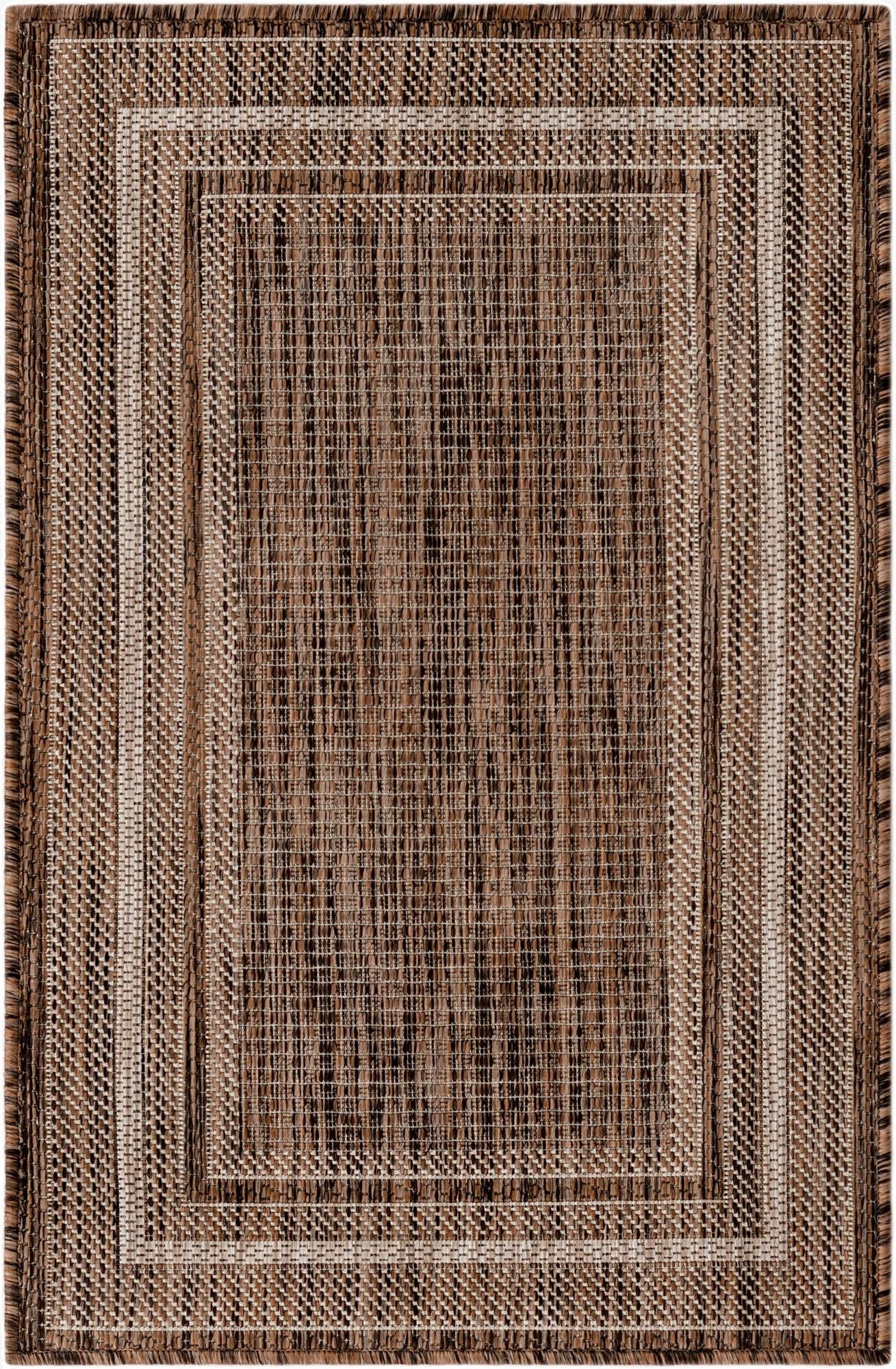 62cm x 95cm  Washable Border Indoor / Outdoor Rug