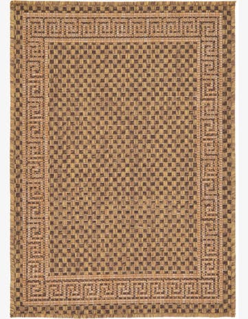 2' 2 x 3' Easy-Clean Border Indoor / Outdoor Rug
