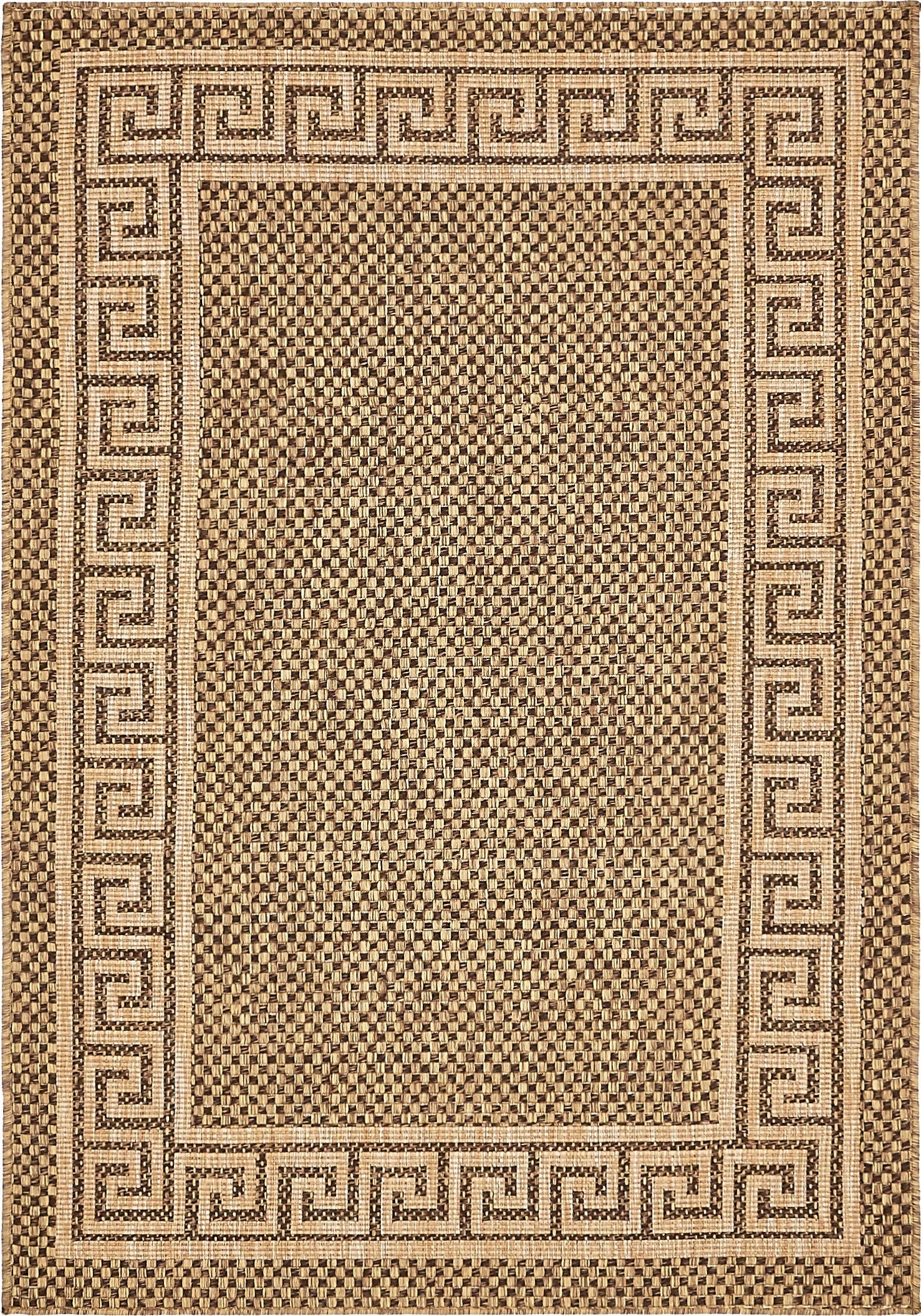 4' x 6'  Washable Border Indoor / Outdoor Rug