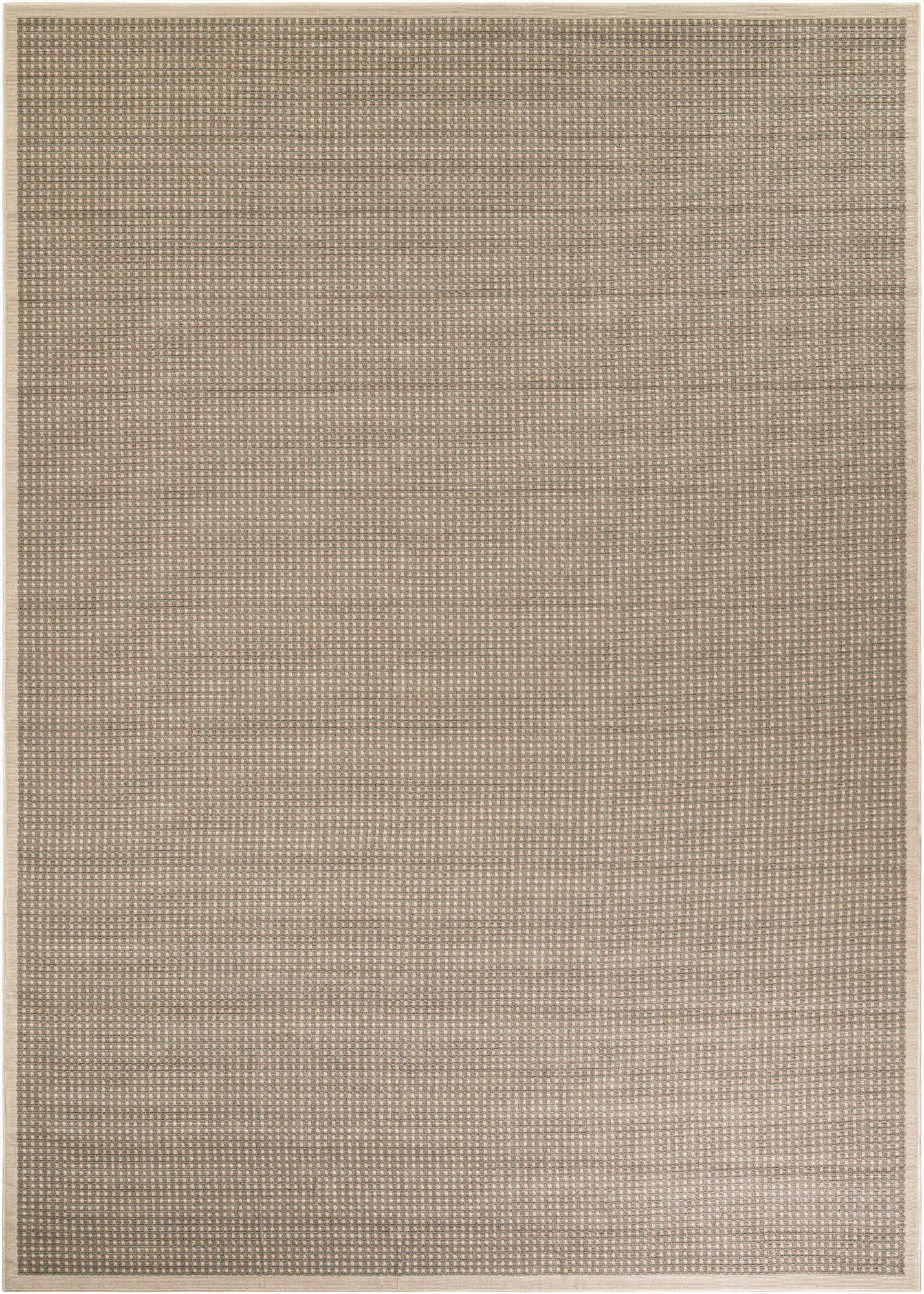 Primary image  10' x 14'  Washable Border Indoor / Outdoor Rug