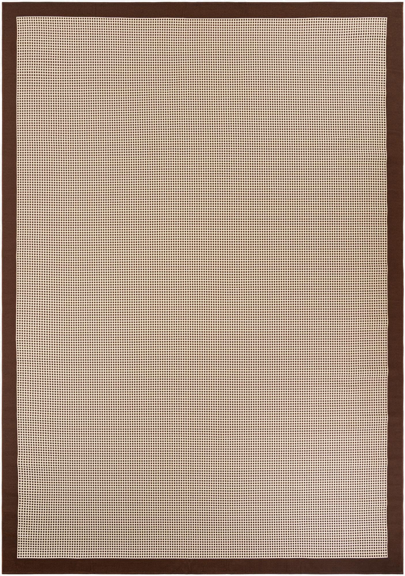 Primary image 10' x 14'  Washable Border Indoor / Outdoor Rug
