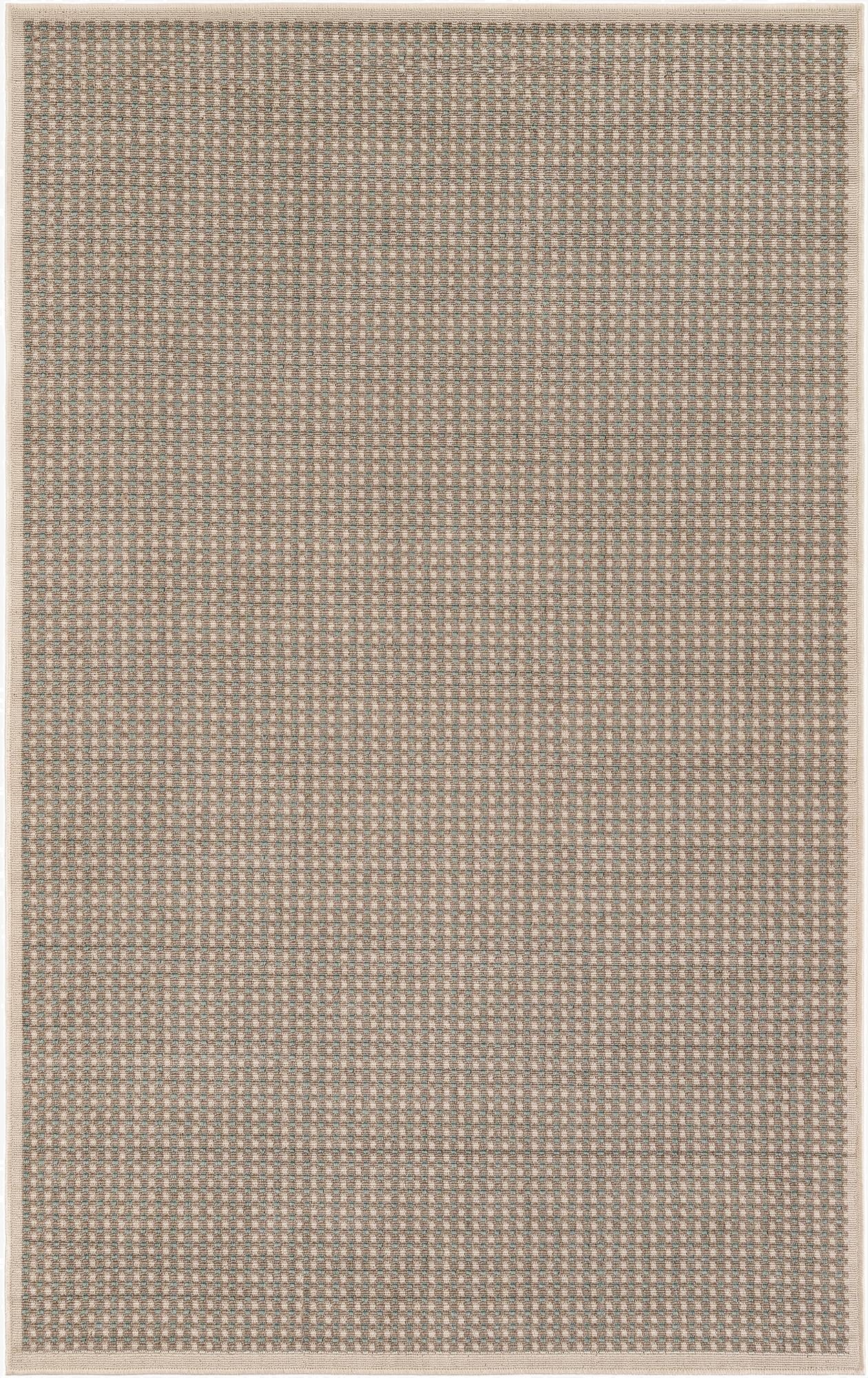 5' x 8'  Washable Border Indoor / Outdoor Rug