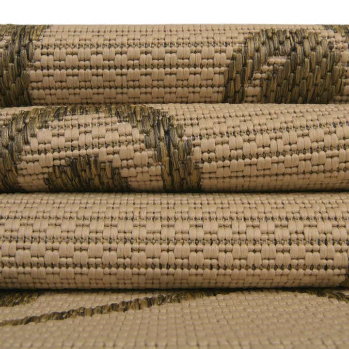 5' 3 x 8' Easy-Clean Botanical Indoor / Outdoor Rug