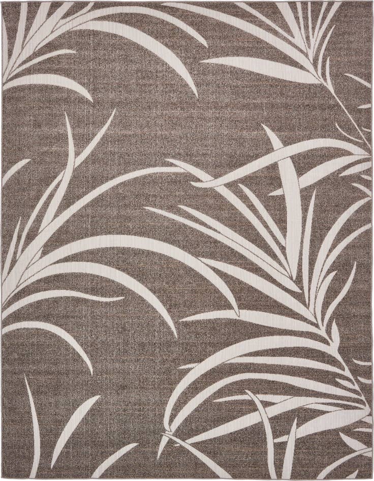Detail image of 9' x 12' 2 Easy-Clean Botanical Indoor / Outdoor Rug
