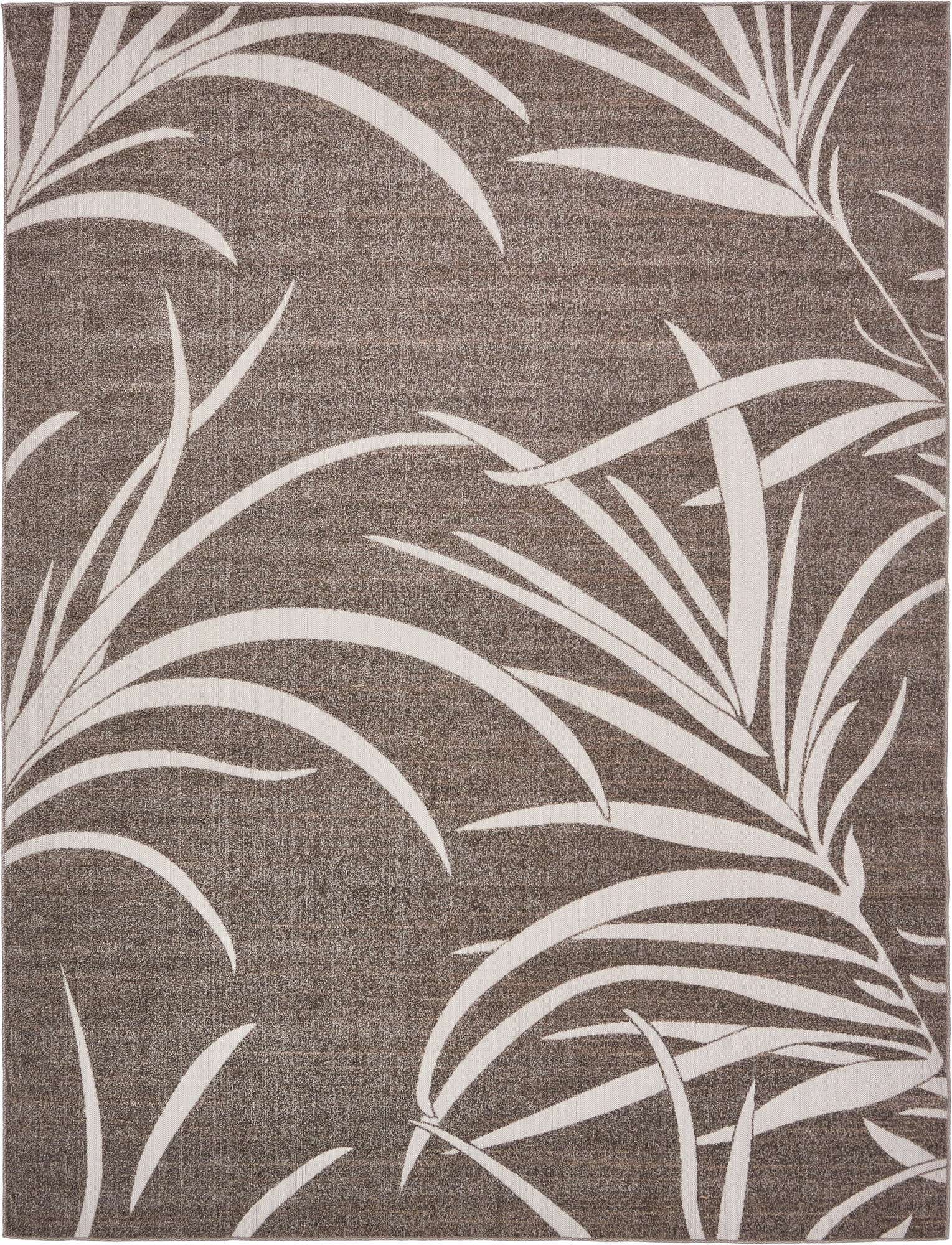 9' x 12' 2 Easy-Clean Botanical Indoor / Outdoor Rug