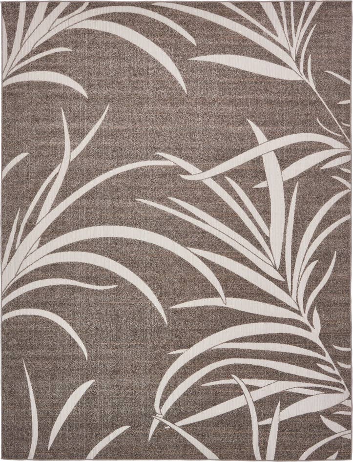 Detail image of 9' x 12' 2 Easy-Clean Botanical Indoor / Outdoor Rug
