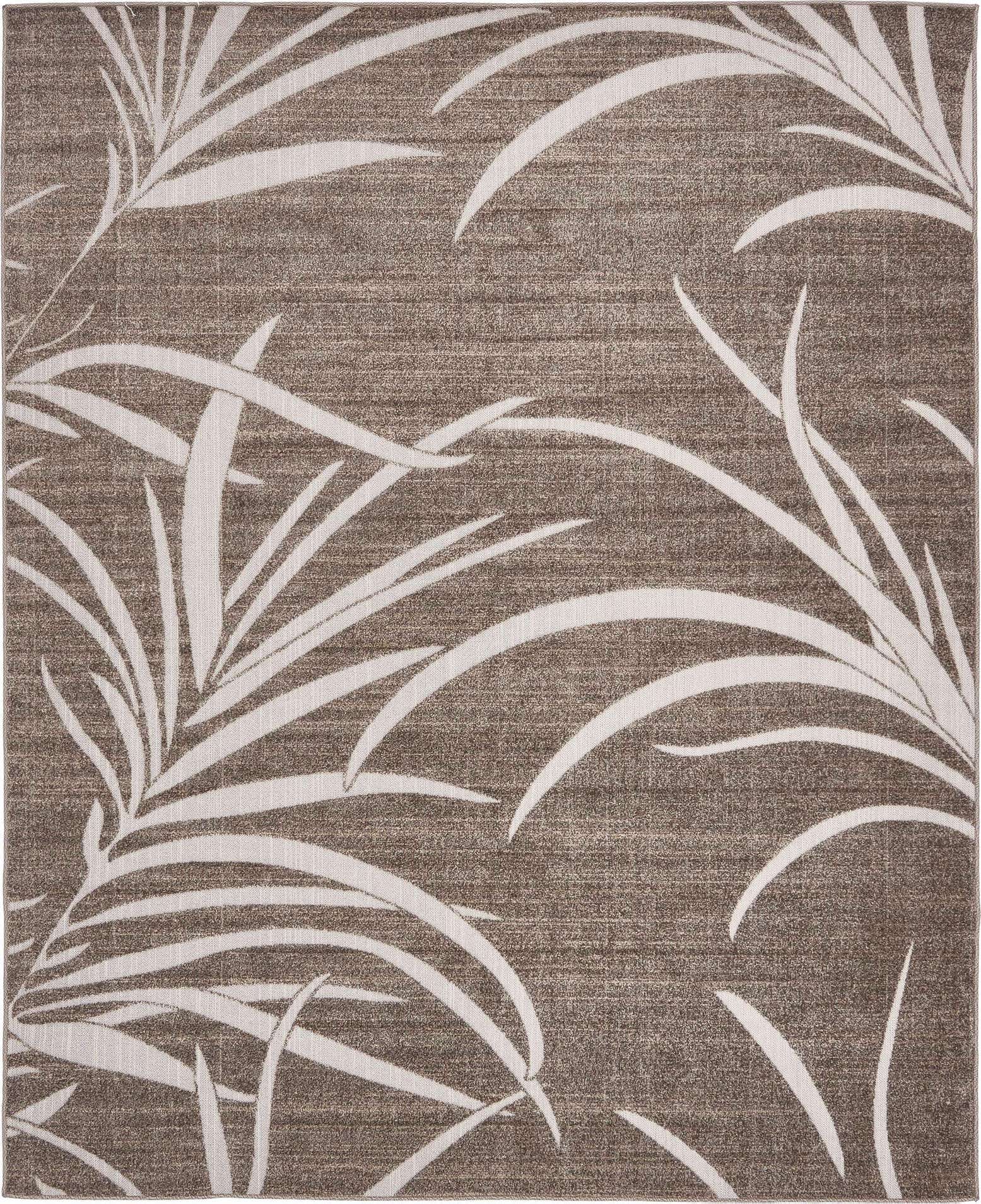 8' x 10' Easy-Clean Botanical Indoor / Outdoor Rug