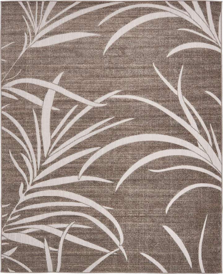 8' x 10' Easy-Clean Botanical Indoor / Outdoor Rug