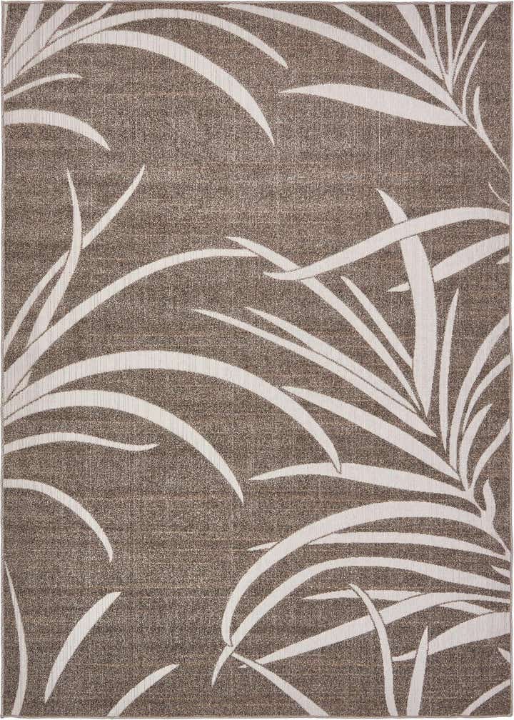 7' x 10' Easy-Clean Botanical Indoor / Outdoor Rug