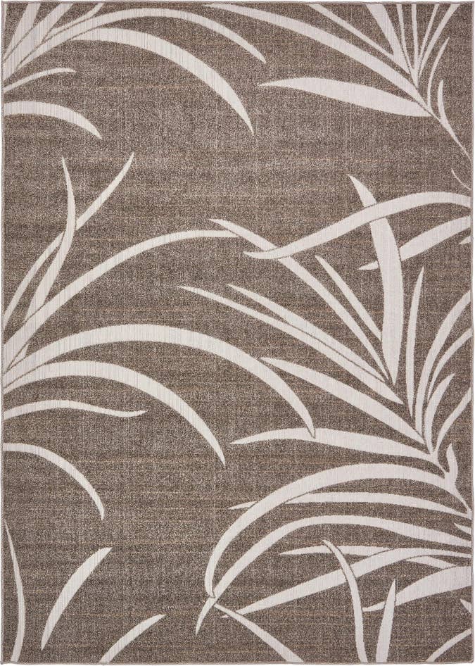 Detail image of 7' x 10' Easy-Clean Botanical Indoor / Outdoor Rug