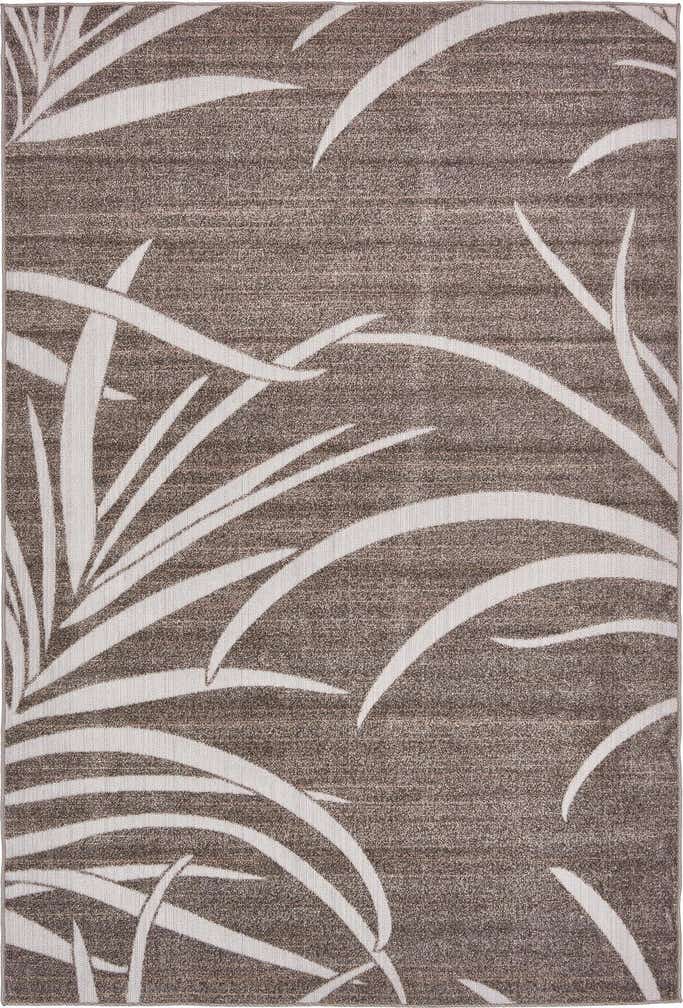 6' x 9' Easy-Clean Botanical Indoor / Outdoor Rug