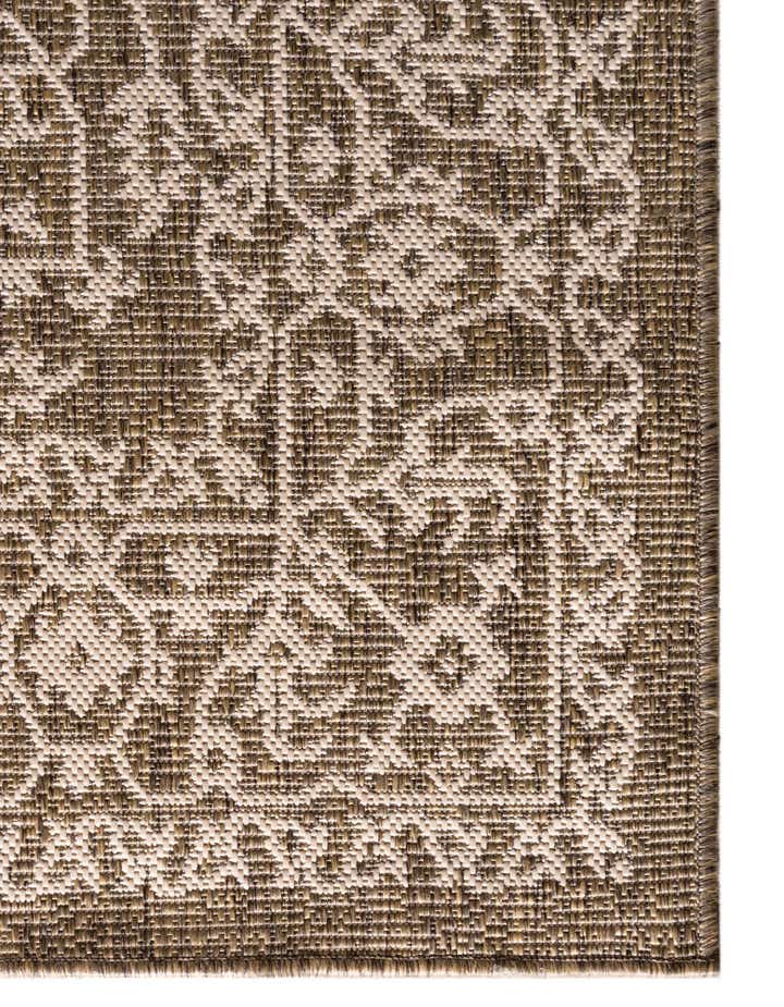 6' x 9' Easy-Clean Botanical Indoor / Outdoor Rug