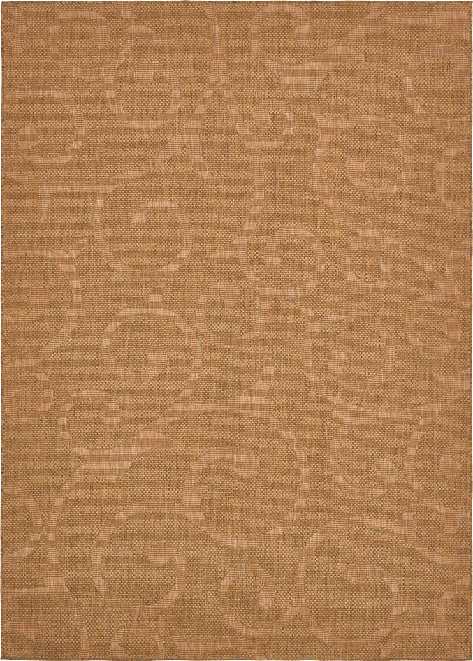 Detail image of 8' x 11' 4 Easy-Clean Botanical Indoor / Outdoor Rug