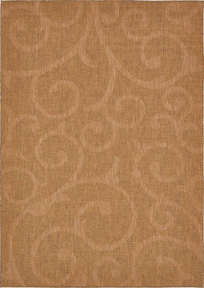 Detail image of 7' x 10' Easy-Clean Botanical Indoor / Outdoor Rug
